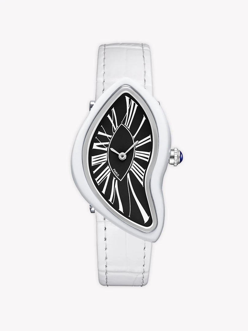Montres pour couples (hommes et femmes) – Style rétro, mouvement à quartz, boîtier en acier inoxydable (coloris or ou argent)
