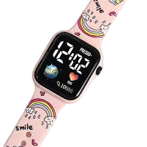 Nouveau point enfants montres filles Reloj Inteligente Para Niños Niña Reloj Hello Kitty montre numérique femmes Relógio Infantil