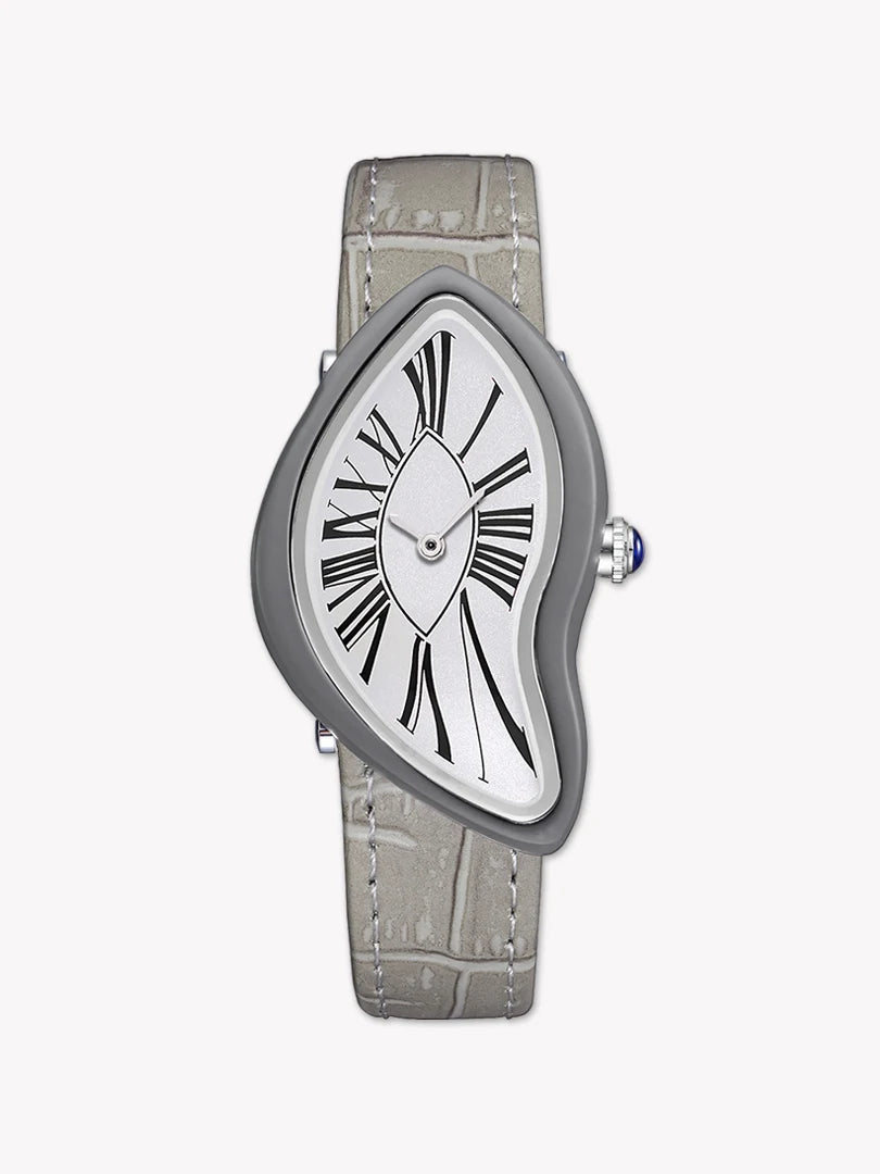 Montres pour couples (hommes et femmes) – Style rétro, mouvement à quartz, boîtier en acier inoxydable (coloris or ou argent)