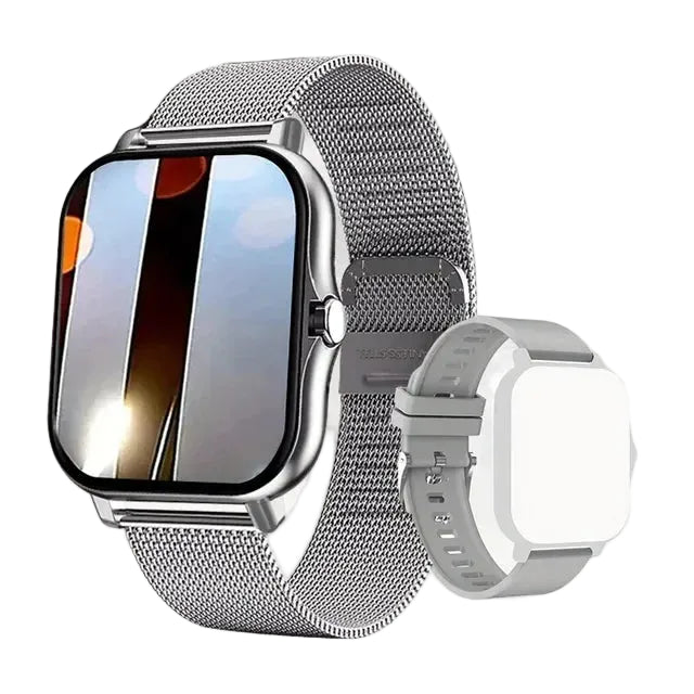 Montre connectée de sport Lenovo (écran 1,83 po) – Étanche, suivi fitness, appels sans fil, suivi de santé – Compatible iOS et Android (hommes/femmes)