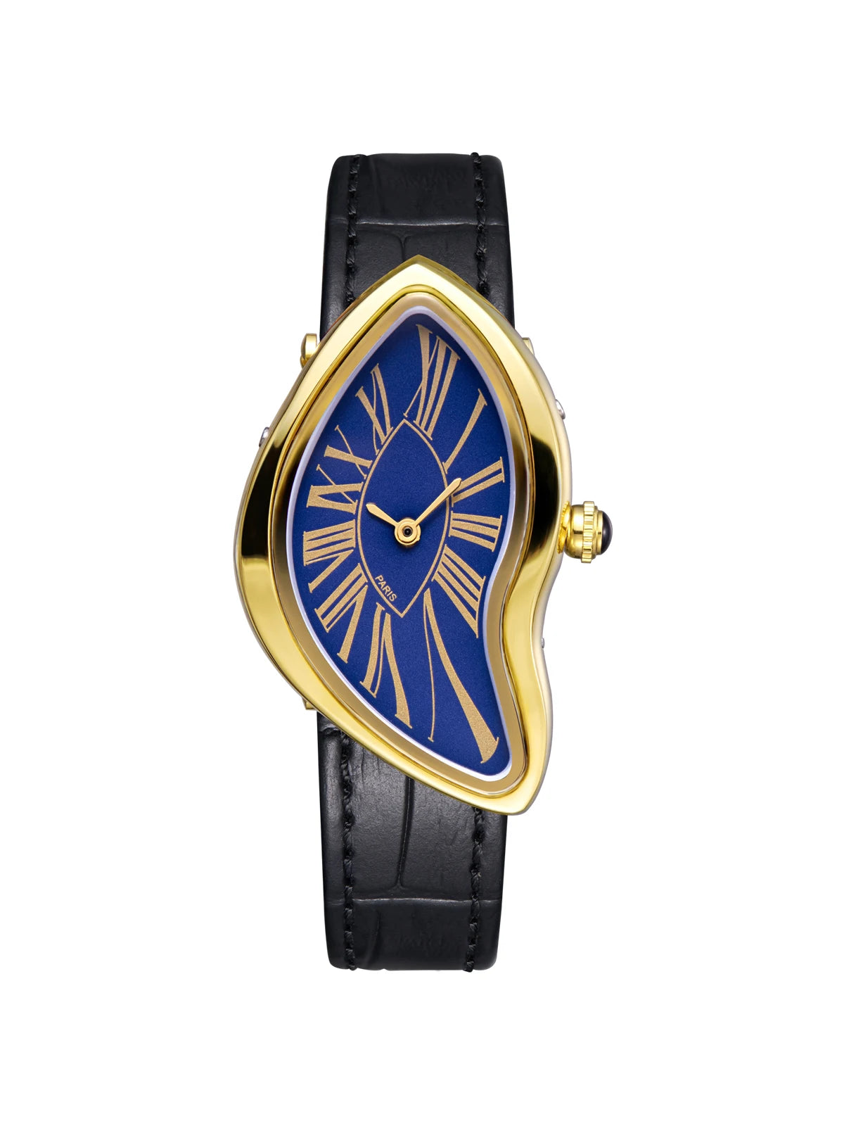 Montres pour couples (hommes et femmes) – Style rétro, mouvement à quartz, boîtier en acier inoxydable (coloris or ou argent)