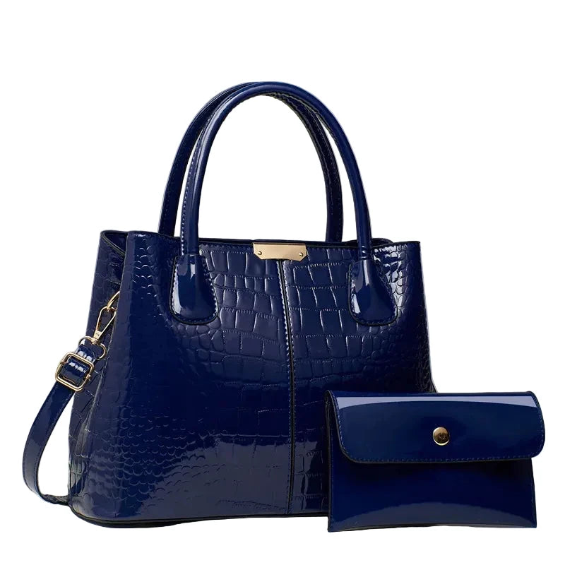 Luxury Designer Ladies Handbags Quality Bright Leather Shoulder Bags for Women 2026 Female Crossbody Bag Purses and Handbags Sac