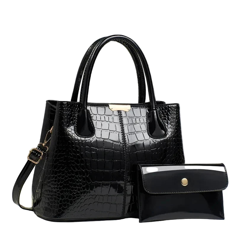 Luxury Designer Ladies Handbags Quality Bright Leather Shoulder Bags for Women 2026 Female Crossbody Bag Purses and Handbags Sac