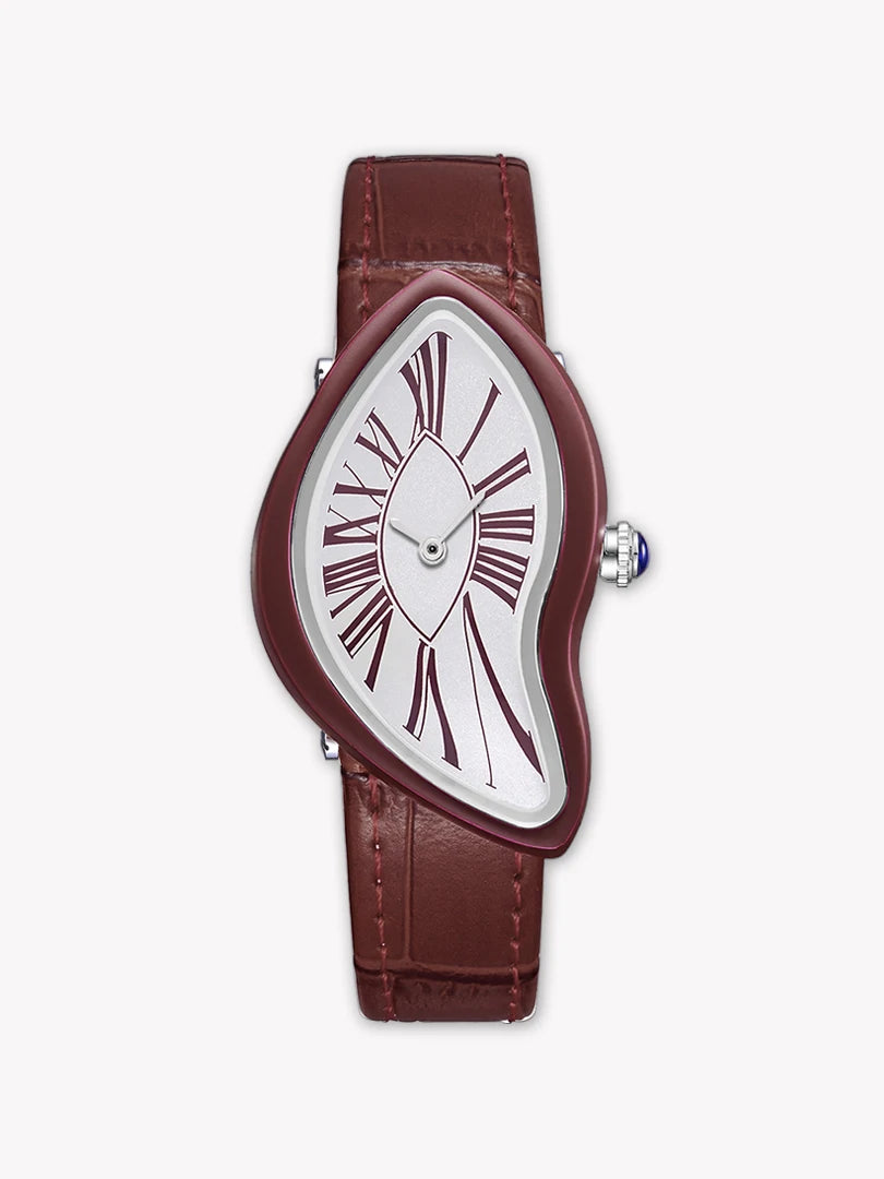 Montres pour couples (hommes et femmes) – Style rétro, mouvement à quartz, boîtier en acier inoxydable (coloris or ou argent)