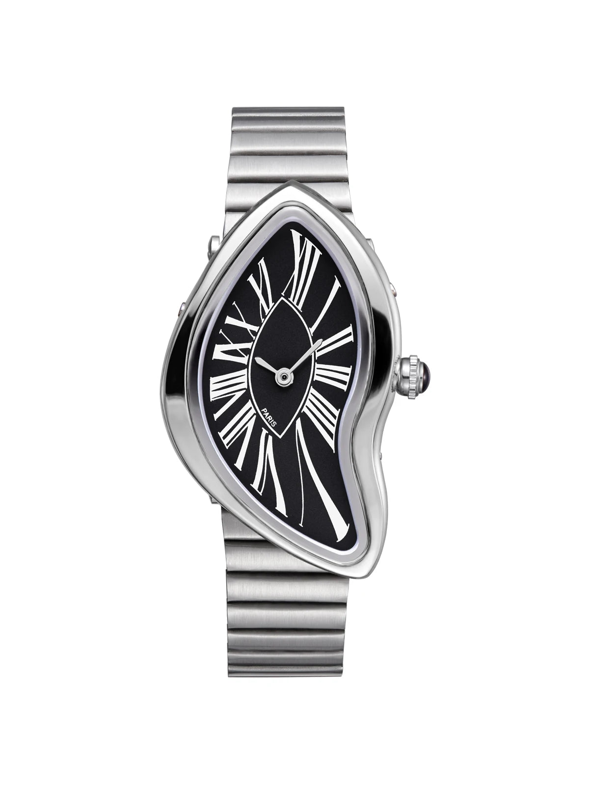 Montres pour couples (hommes et femmes) – Style rétro, mouvement à quartz, boîtier en acier inoxydable (coloris or ou argent)