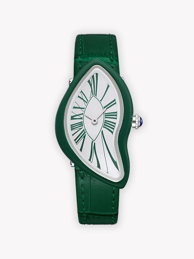 Montres pour couples (hommes et femmes) – Style rétro, mouvement à quartz, boîtier en acier inoxydable (coloris or ou argent)
