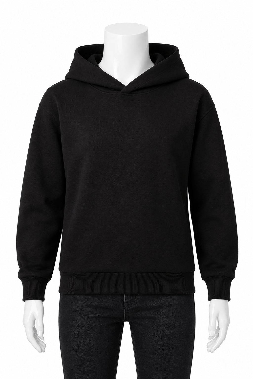 Sweat-shirt à capuche uni pour enfants (garçons et filles) en pur coton – Nouveauté printemps-automne