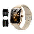 Nouvelle montre connectée LAXASFIT H9 Pro Max : appels via le cadran, suivi des calories, surveillance de la fréquence cardiaque et de l'oxygénation (SpO2), Bluetooth.