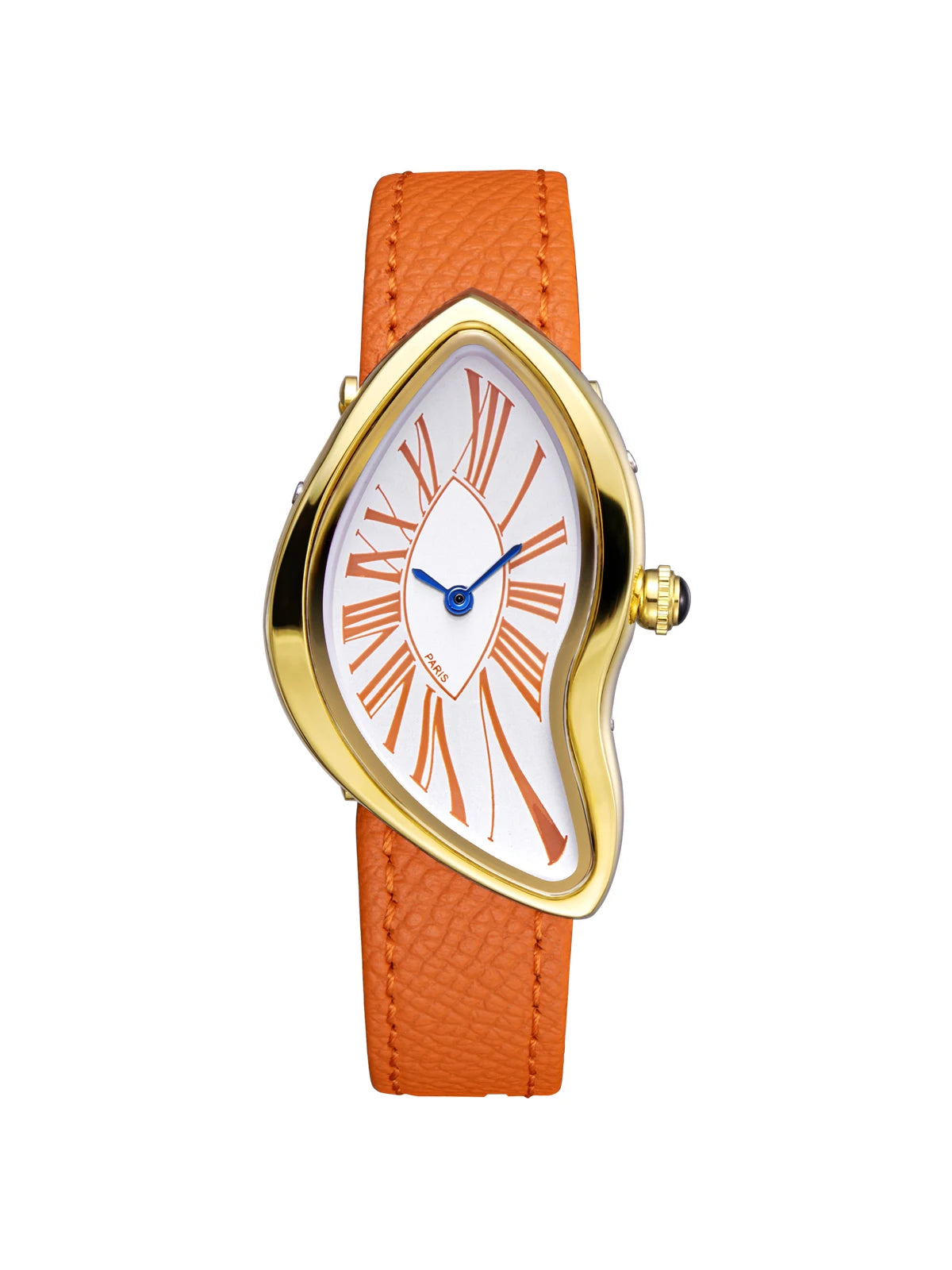 Montres pour couples (hommes et femmes) – Style rétro, mouvement à quartz, boîtier en acier inoxydable (coloris or ou argent)