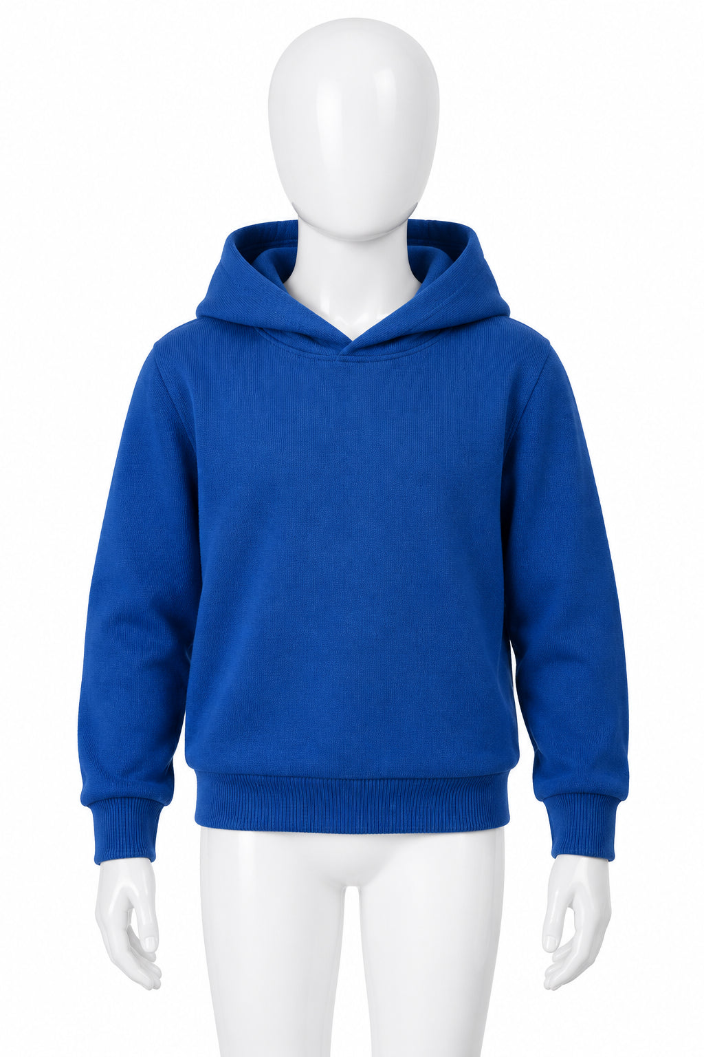 Sweat-shirt à capuche uni pour enfants (garçons et filles) en pur coton – Nouveauté printemps-automne
