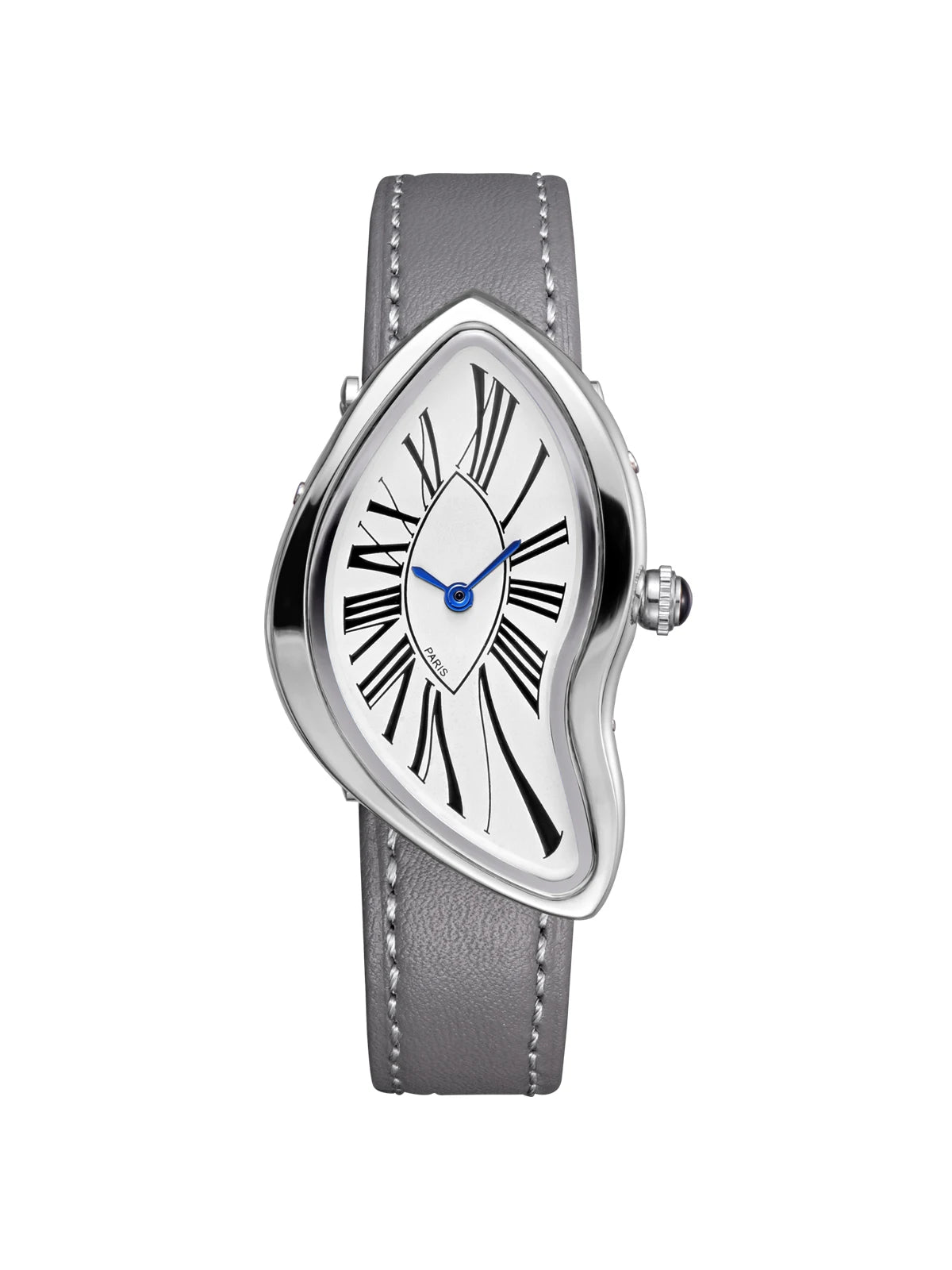 Montres pour couples (hommes et femmes) – Style rétro, mouvement à quartz, boîtier en acier inoxydable (coloris or ou argent)