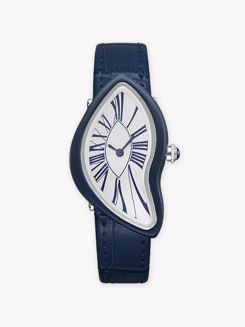 Montres pour couples (hommes et femmes) – Style rétro, mouvement à quartz, boîtier en acier inoxydable (coloris or ou argent)
