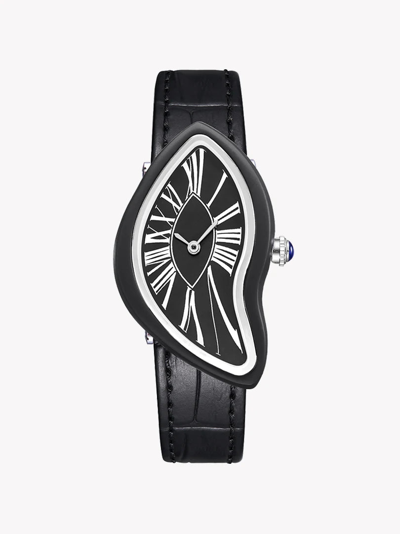 Montres pour couples (hommes et femmes) – Style rétro, mouvement à quartz, boîtier en acier inoxydable (coloris or ou argent)