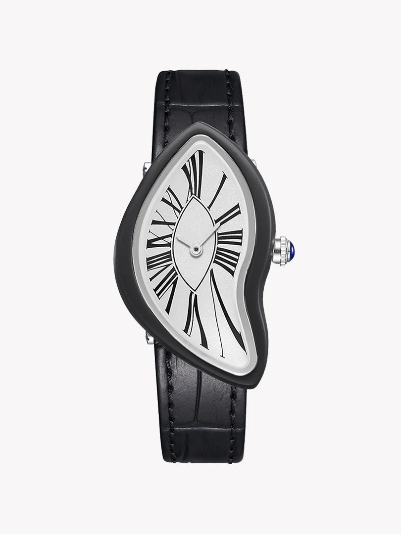 Montres pour couples (hommes et femmes) – Style rétro, mouvement à quartz, boîtier en acier inoxydable (coloris or ou argent)