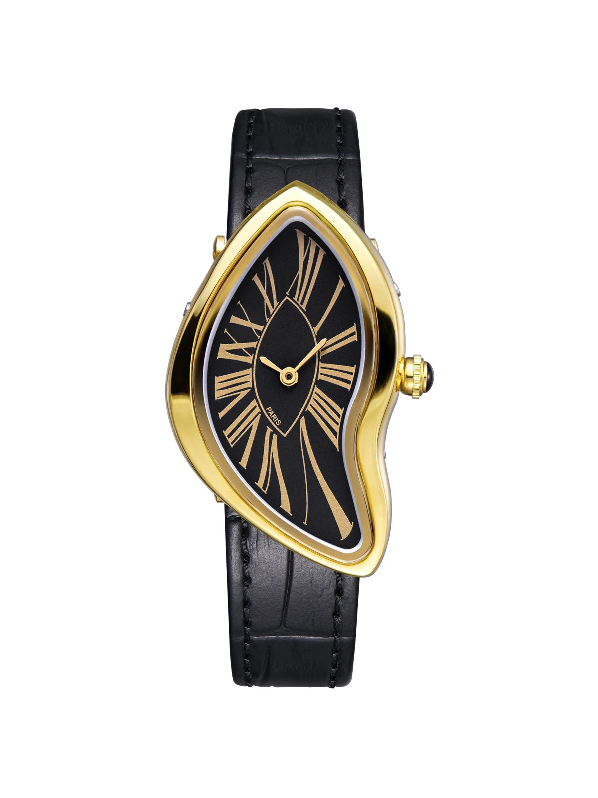 Montres pour couples (hommes et femmes) – Style rétro, mouvement à quartz, boîtier en acier inoxydable (coloris or ou argent)